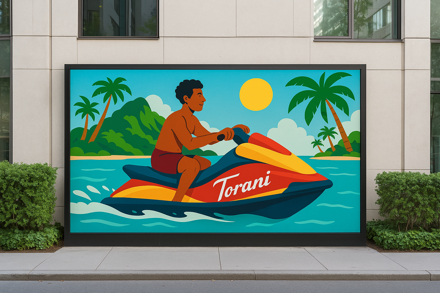 Torani full-width ad